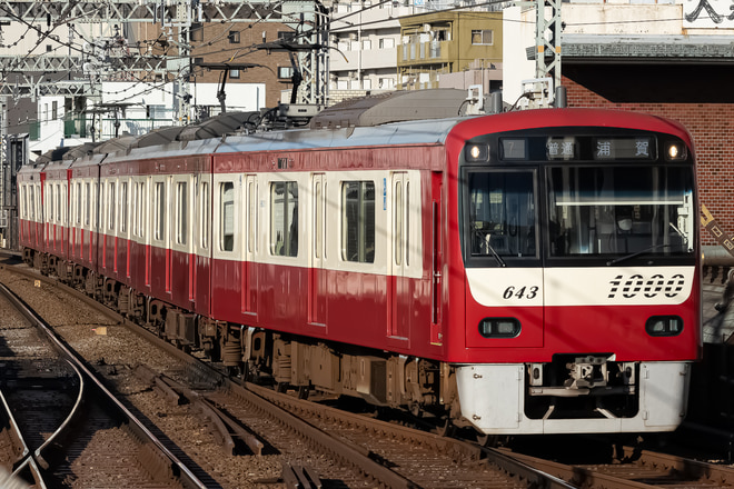 1000形1643Fを平和島駅で撮影した写真