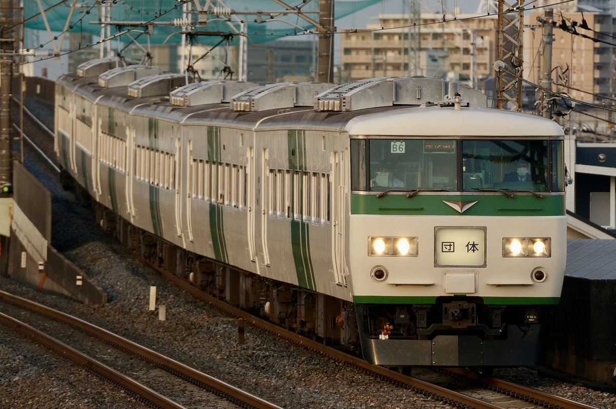 JR東日本 大宮総合車両センター東大宮センター 185系 B6編成