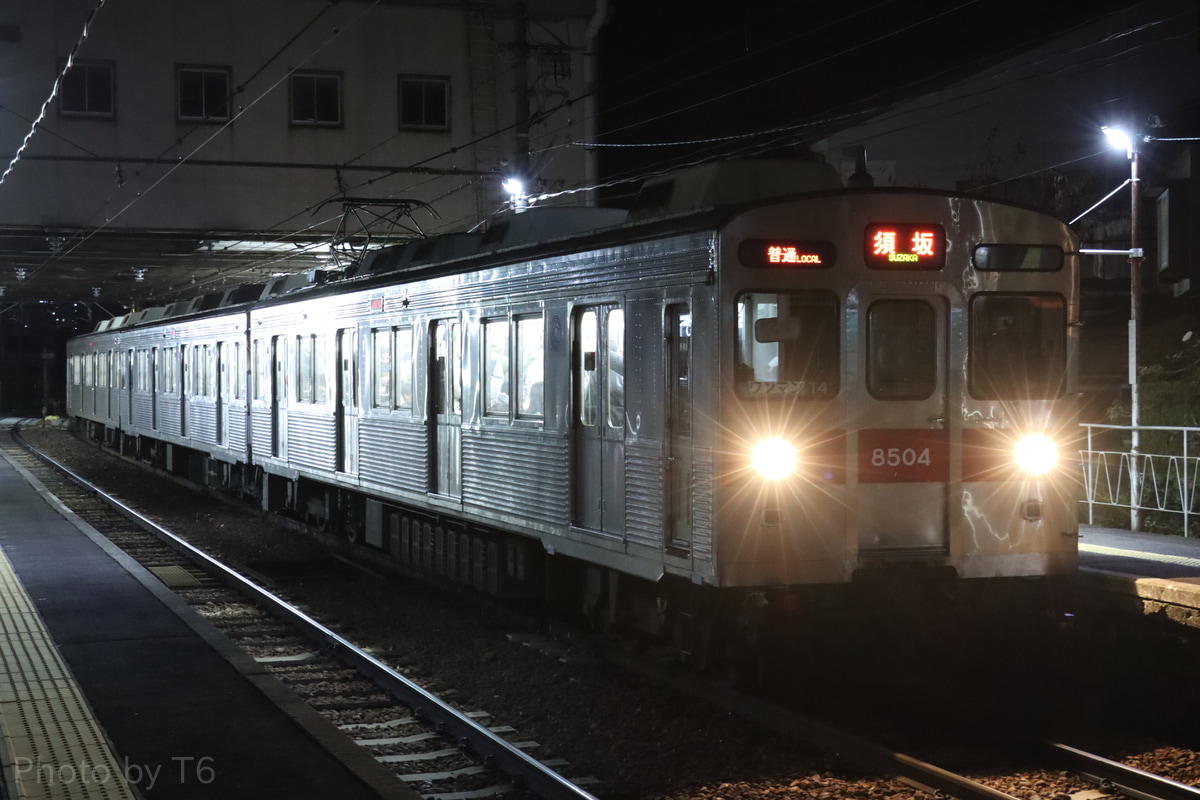 長野電鉄 須坂車両工場 8500系 