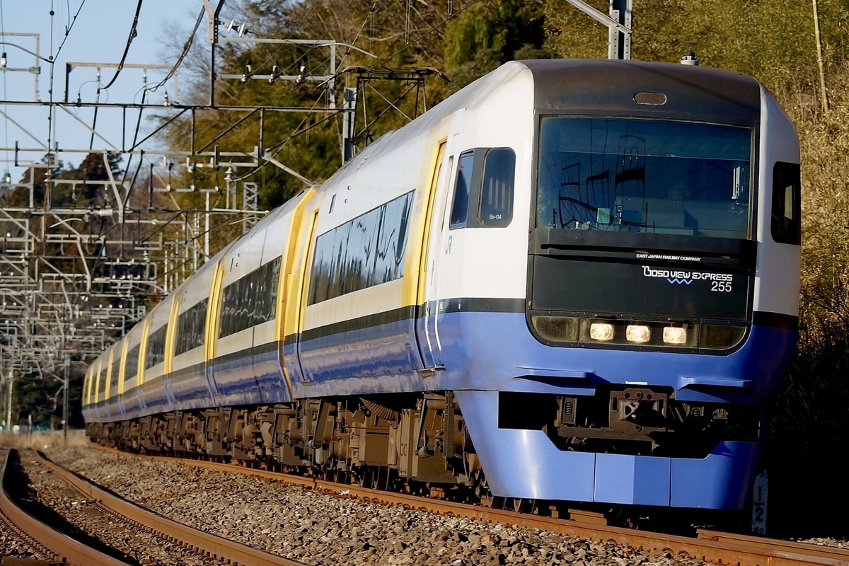 JR東日本 幕張車両センター 255系 Be-04編成