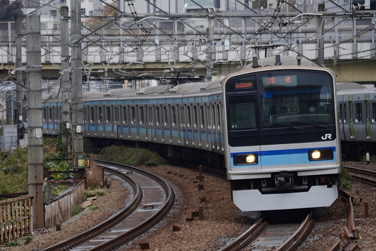 JR東日本 三鷹車両センター E231系 ミツK1編成