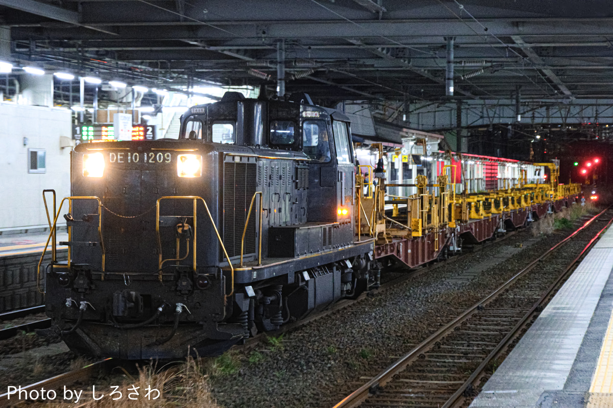 JR九州 熊本鉄道事業部熊本車両センター DE10 1209