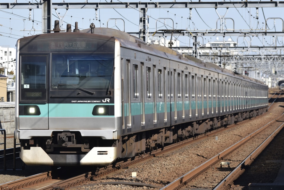 JR東E233系マト1編成の写真