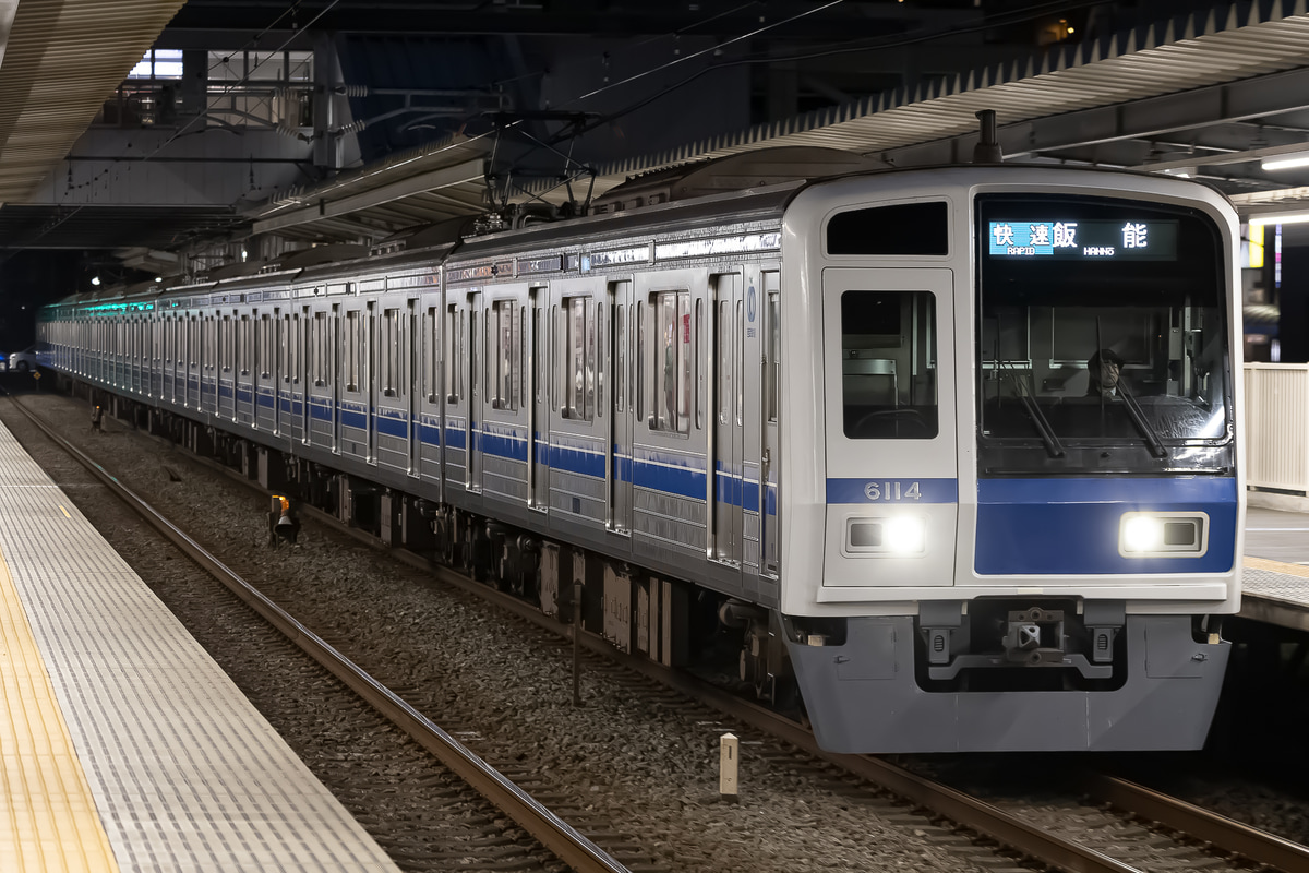 西武鉄道  6000系 6114F