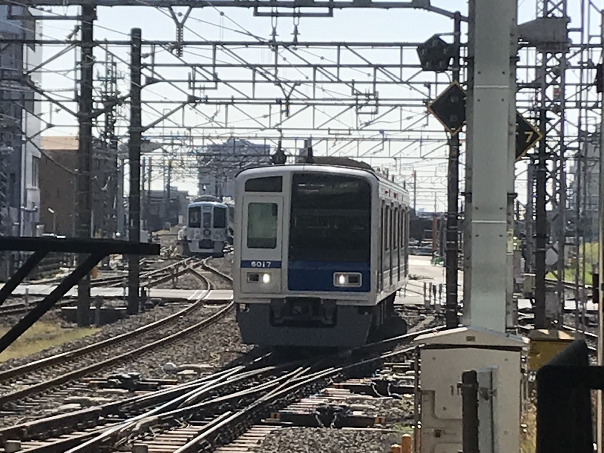 西武鉄道 小手指車両管理所 6000系 6117F