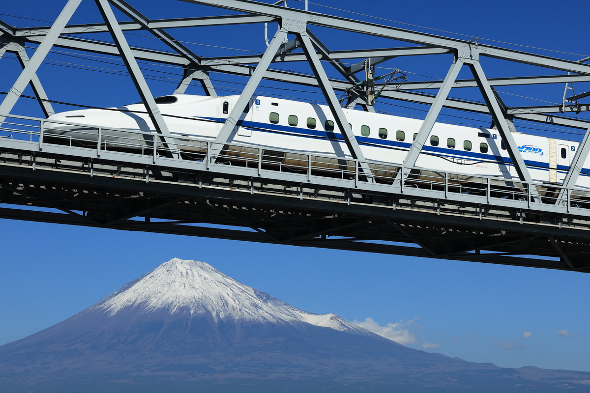 JR東海 大井車両基地 N700系 トウX62編成