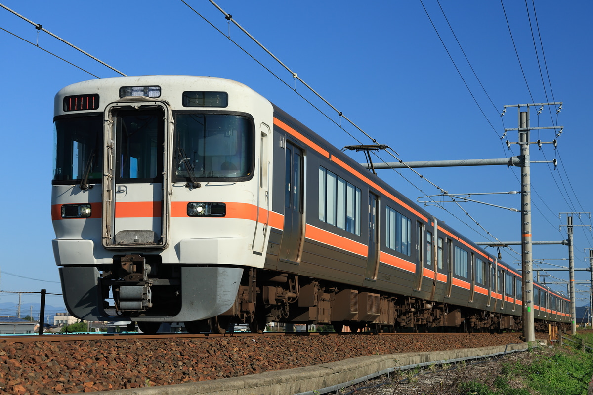 JR東海 大垣車両区 313系 カキY116編成