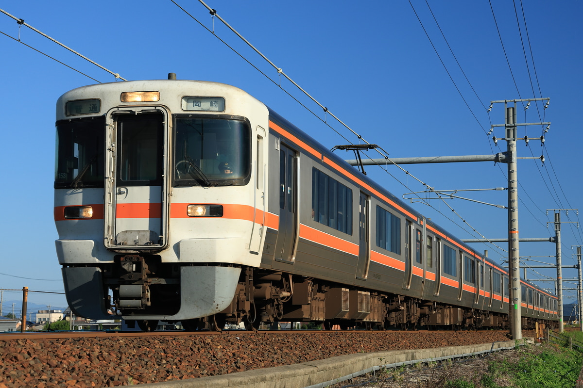 JR東海 大垣車両区 313系 カキJ153編成