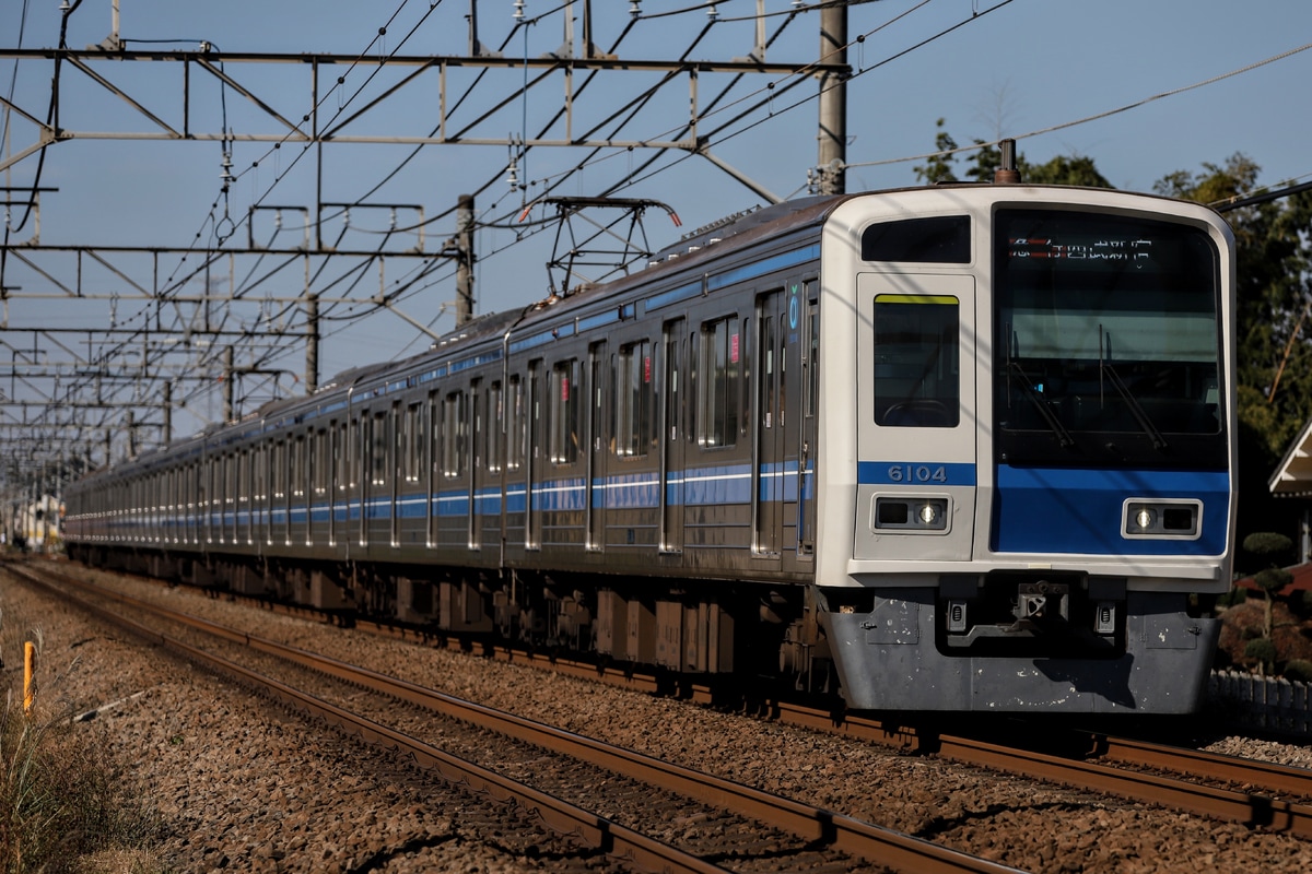 西武鉄道  6000系 6104F