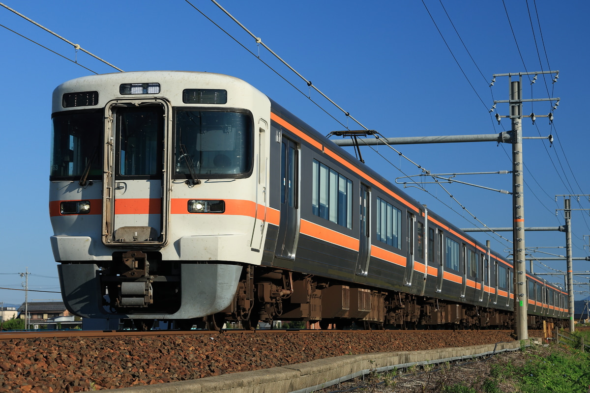 JR東海 大垣車両区 313系 カキJ163編成