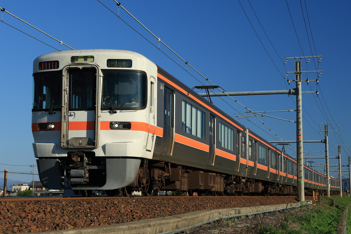 JR東海 大垣車両区 313系 カキY105編成