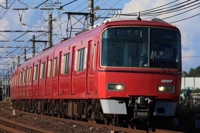 3500系3507Fを妙興寺～島氏永間で撮影した写真