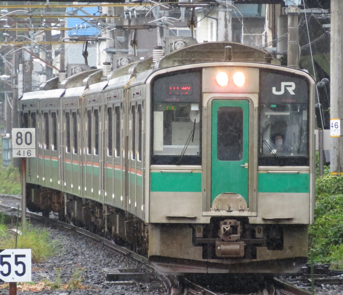 JR東日本 山形新幹線車両センター 701系 Z9編成