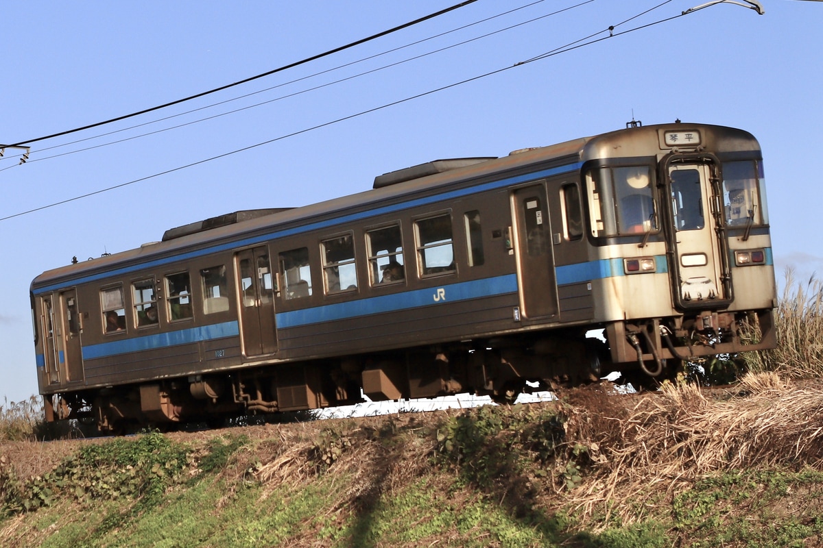 JR四国 高知運転所 1000形 1027
