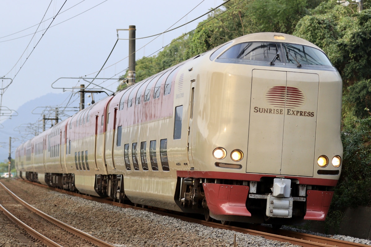 JR西日本 後藤総合車両所出雲支所 285系 クハネ285-6
