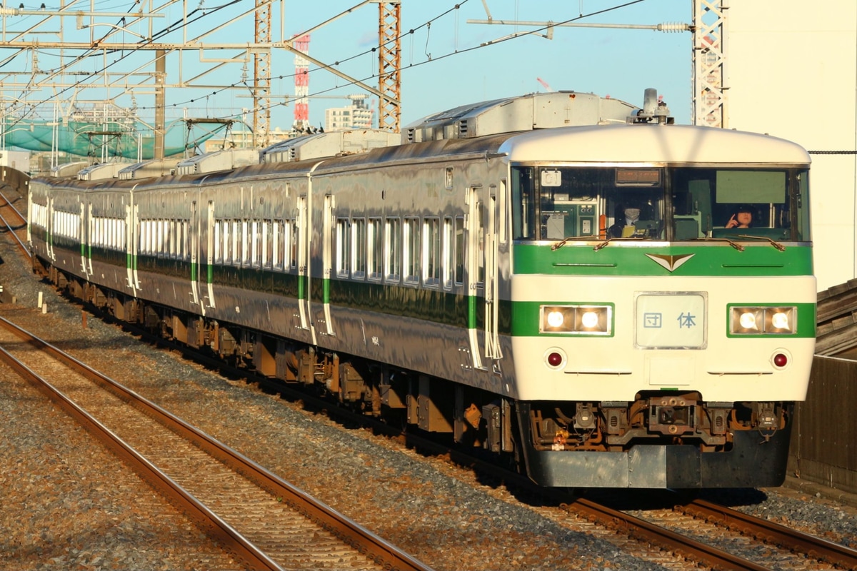 JR東日本 大宮総合車両センター東大宮センター 185系 オオC1編成