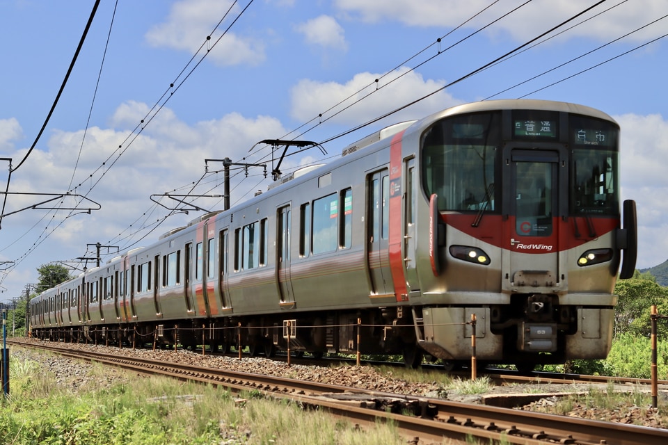 JR西227系A63編成<br class="br-sp" />(ヒロA63編成)の写真