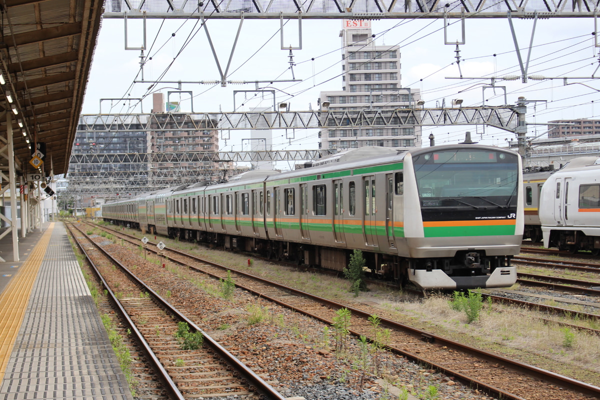 JR東日本 小山車両センター E233系 ヤマU622編成