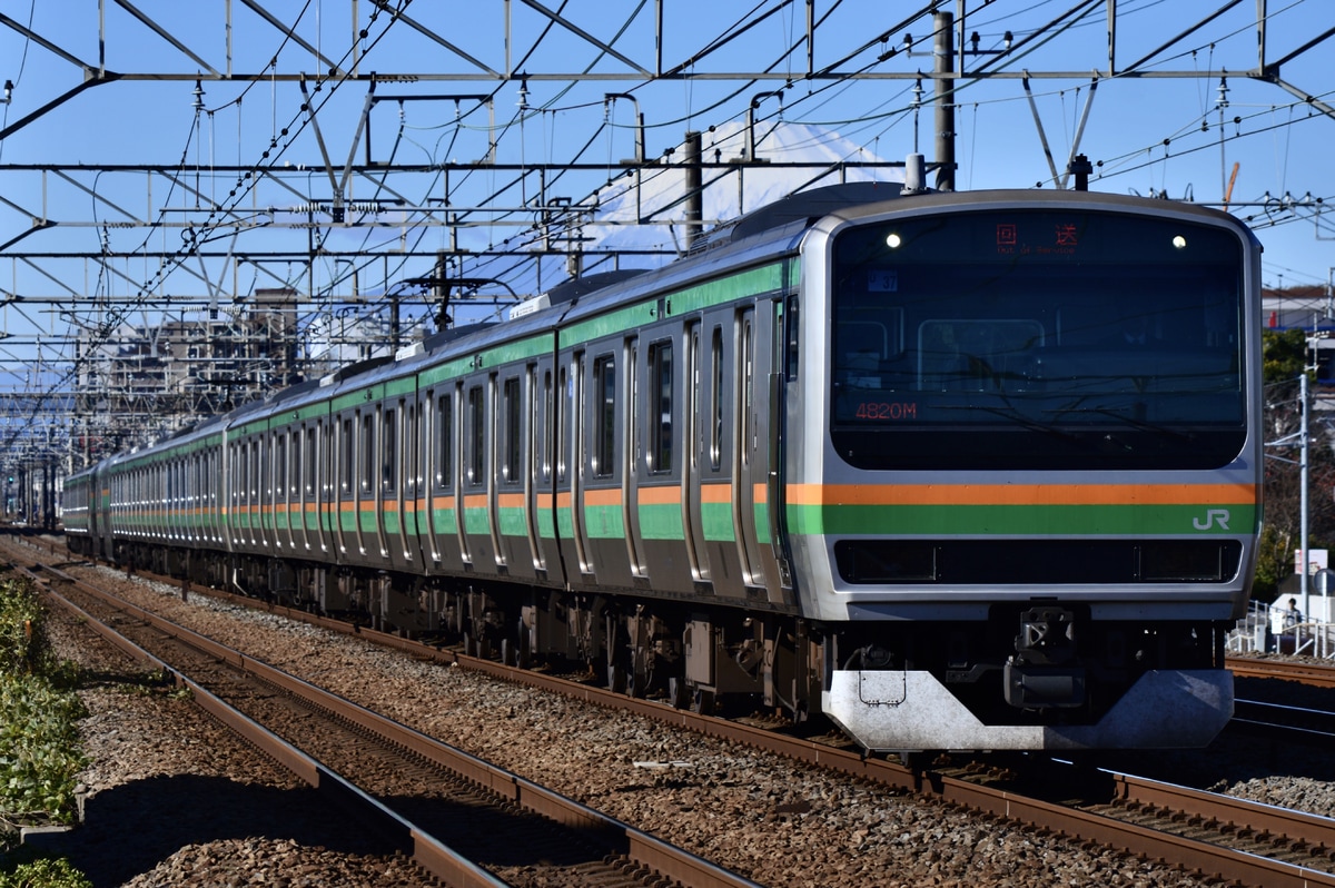 JR東日本 小山車両センター E231系 ヤマU37編成