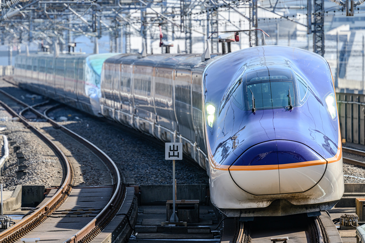 JR東日本 山形新幹線車両センター E8系 カタG1編成