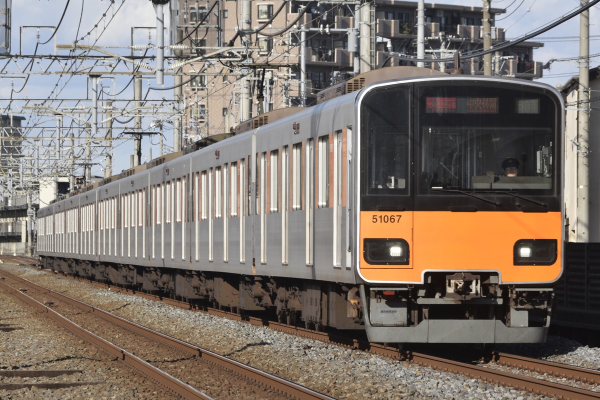 東武鉄道 南栗橋車両管区本所 50050型 51067F