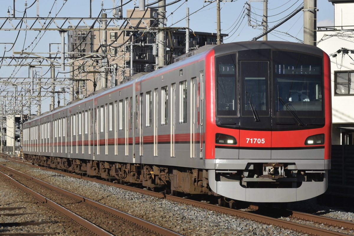 東武鉄道 南栗橋車両管区春日部支所 70000系 71705F