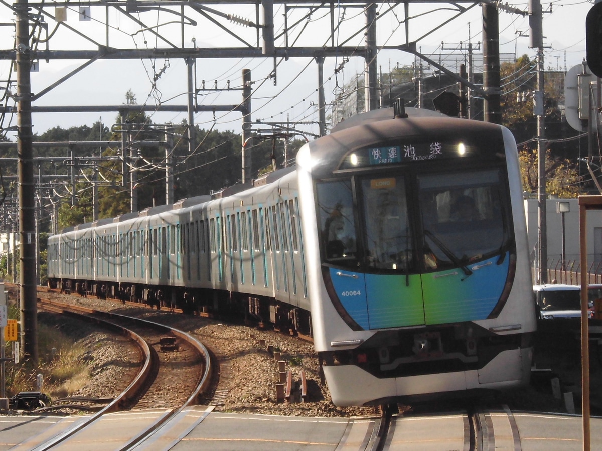 西武鉄道 池袋線車両所小手指車両基地 40000系 40064F