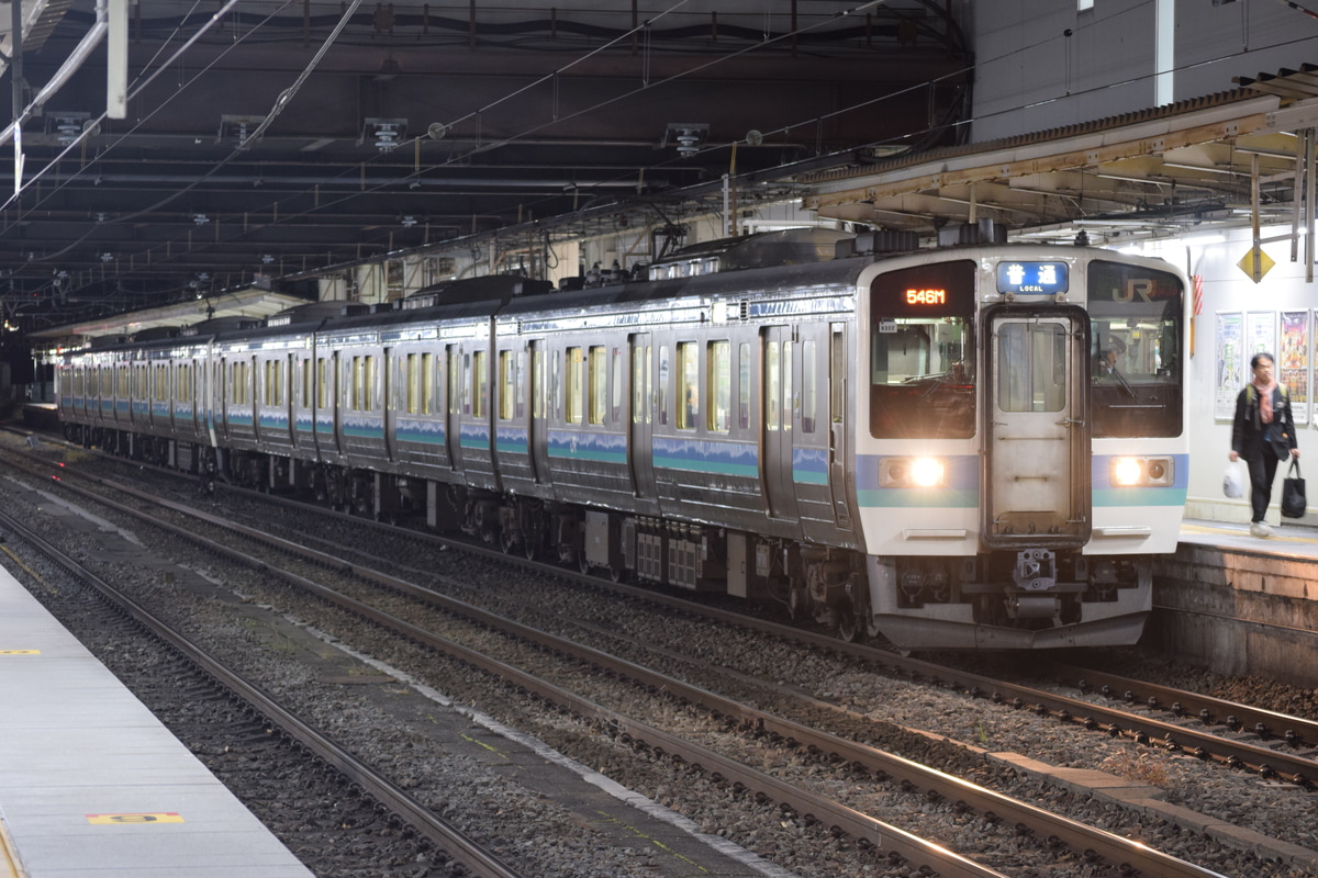 JR東日本 長野総合車両センター 211系 ナノN326編成