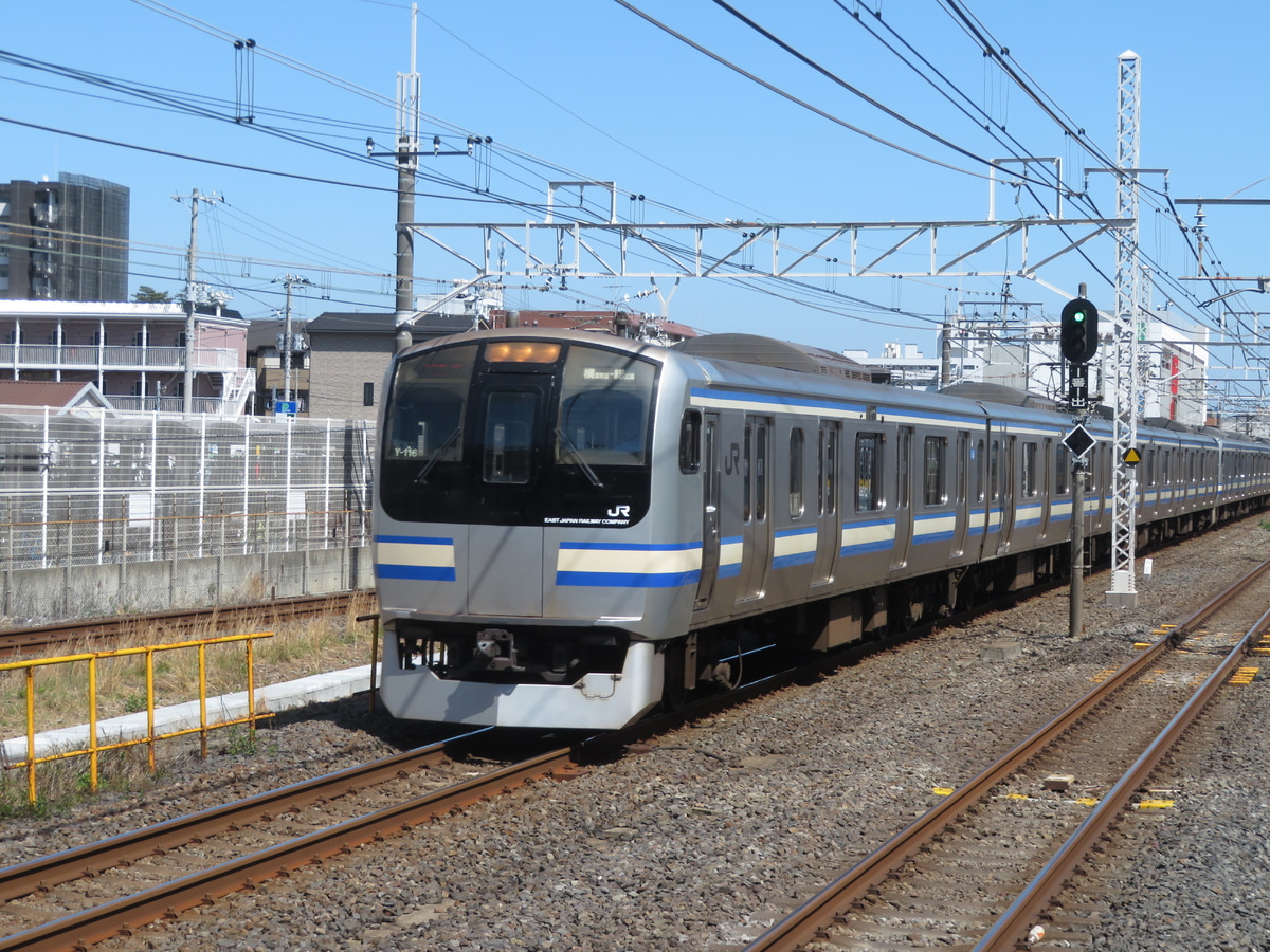 JR東日本  E217系 Y116編成