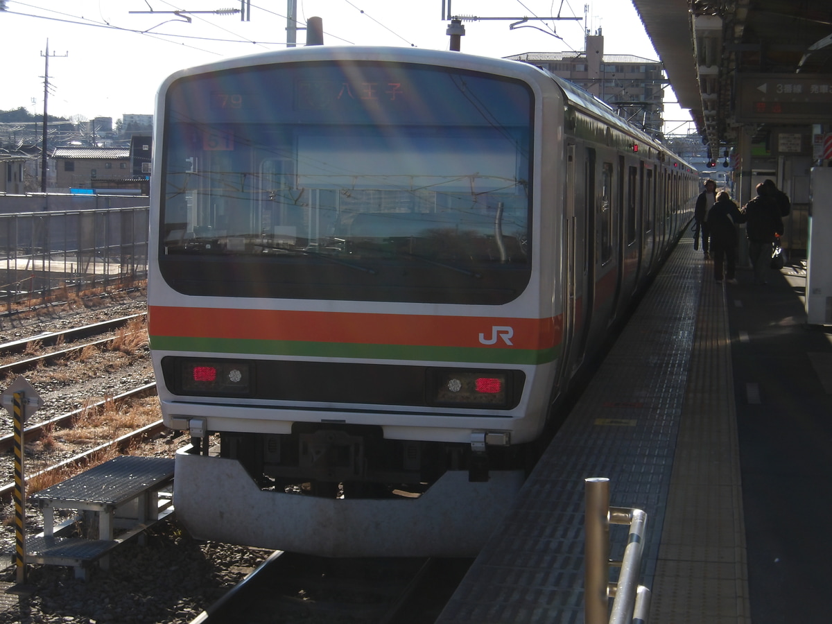 JR東日本 川越電車区 209系 ハエ51編成
