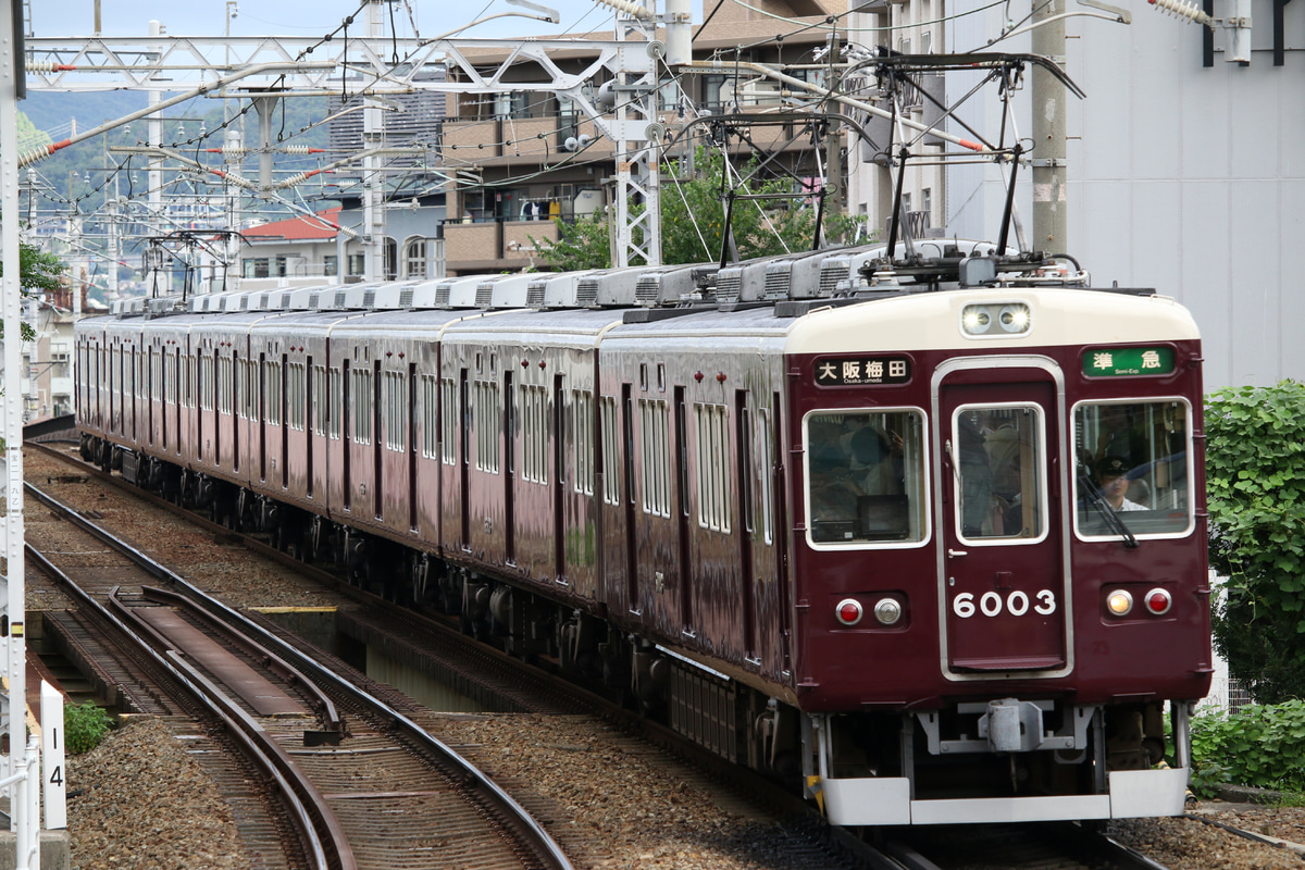 阪急電鉄 平井車庫 6000系 6003F