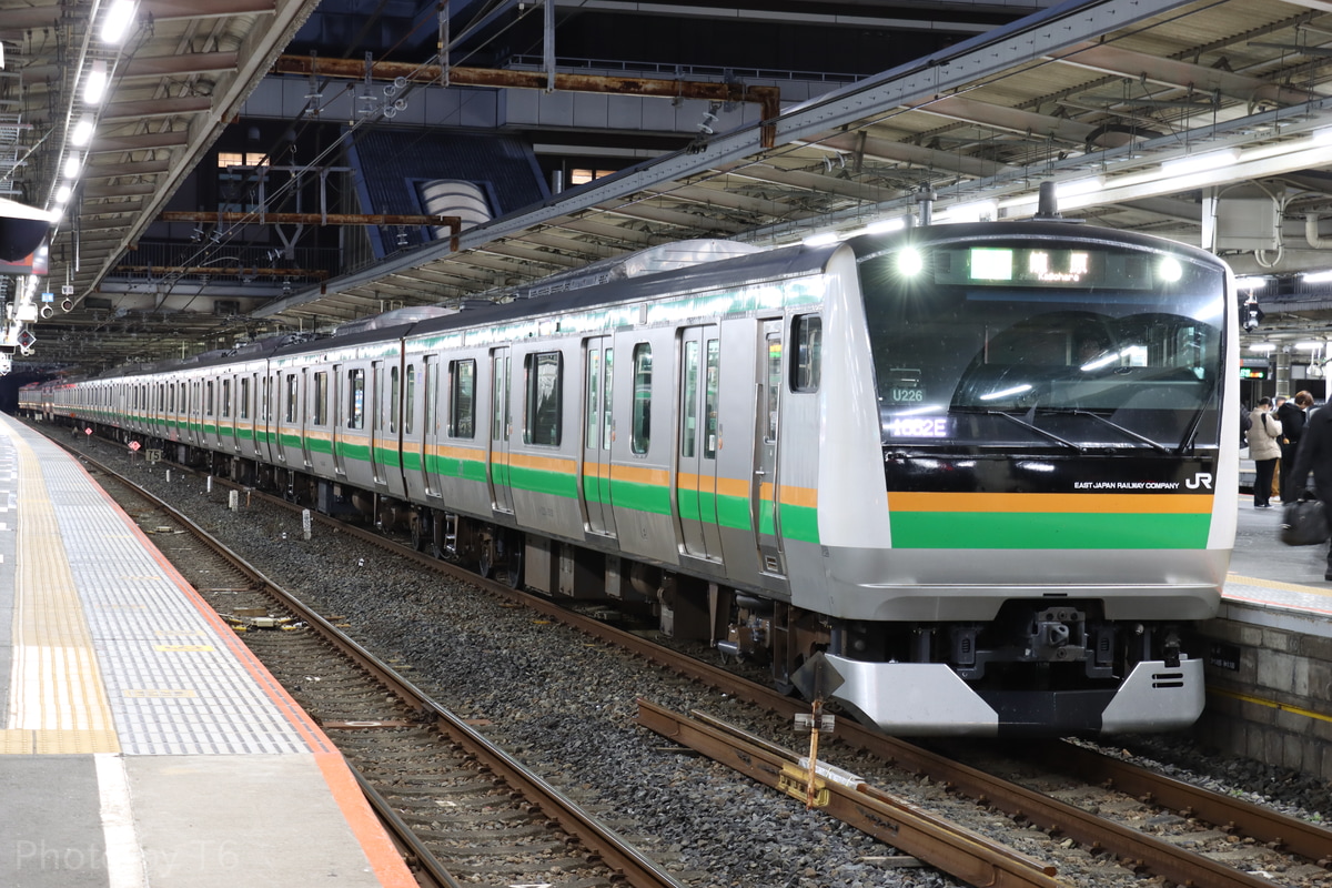 JR東日本 小山車両センター E233系 U226編成