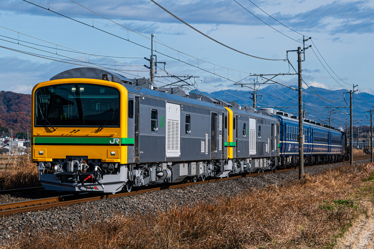 JR東日本 ぐんま車両センター GV-E197系 クンTS-08編成