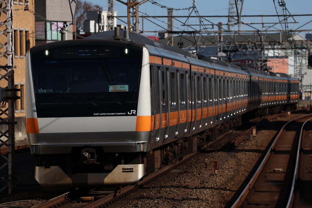 JR東日本 豊田車両センター本区 e233系 トタT14編成