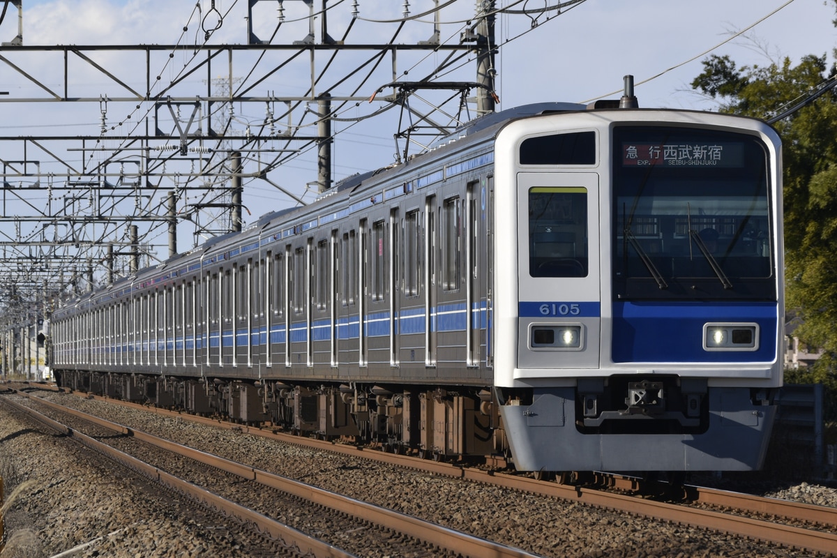 西武鉄道  6000系 6105F