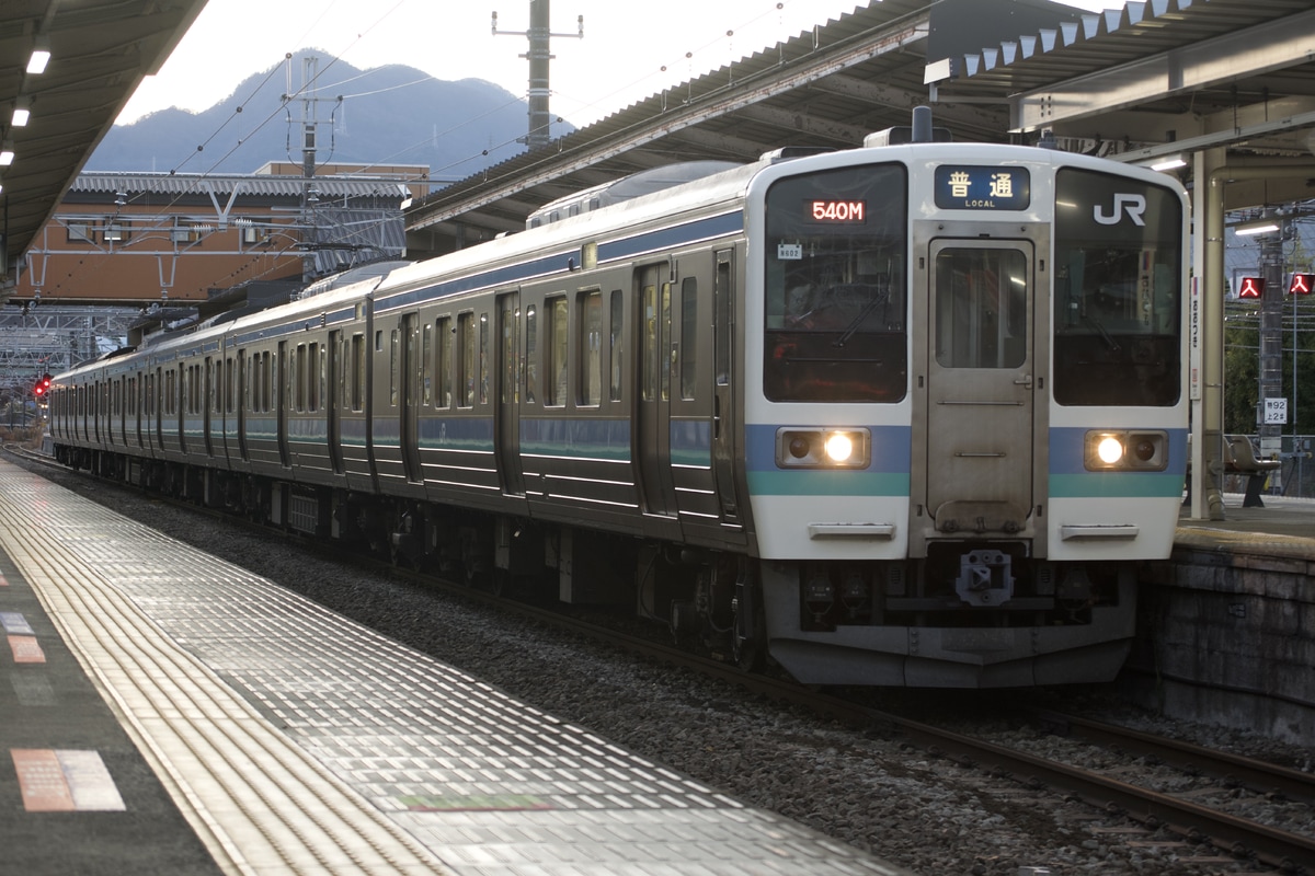 JR東日本 長野総合車両センター 211系 ナノN602編成