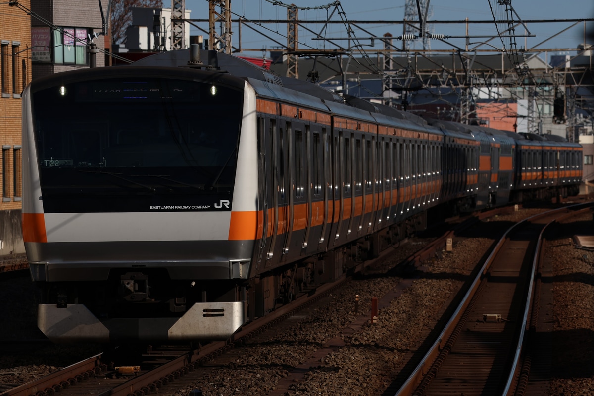 JR東日本 豊田車両センター本区 e233系 トタT22編成