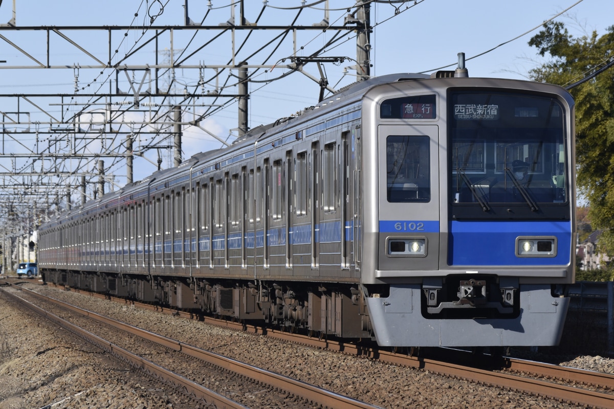 西武鉄道  6000系 6102F