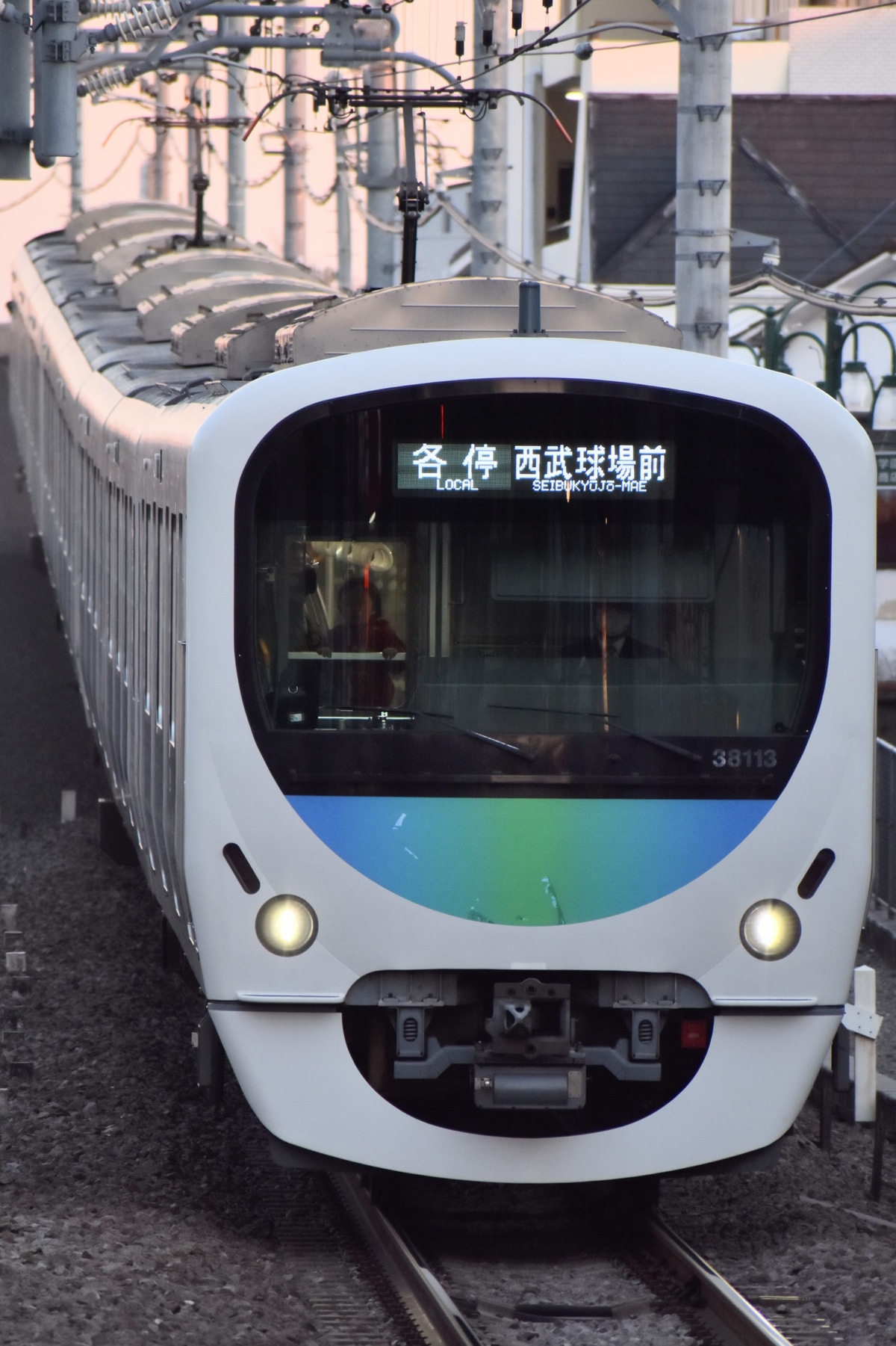 西武鉄道 武蔵丘車両基地 30000系 38113F