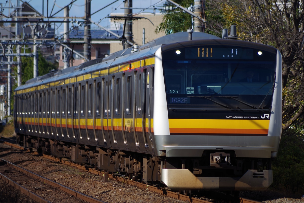 JR東日本 鎌倉車両センター中原支所 E233系 ナハN25編成