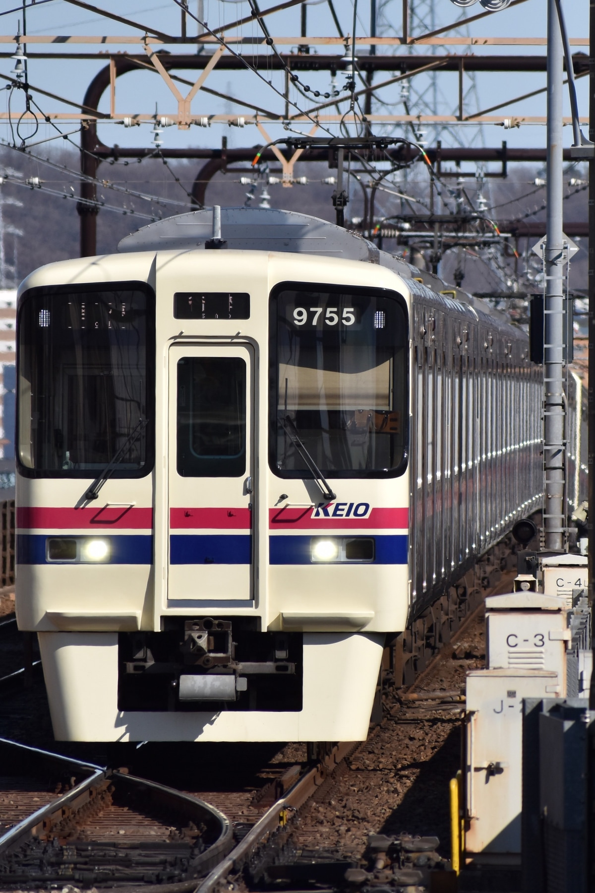 京王電鉄 若葉台検車区 9000系 9705F