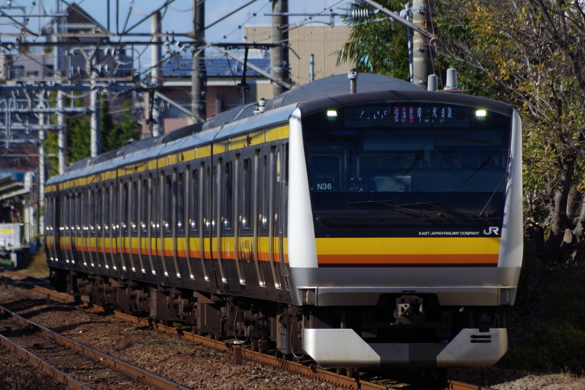 JR東日本 鎌倉車両センター中原支所 E233系 ナハN36編成