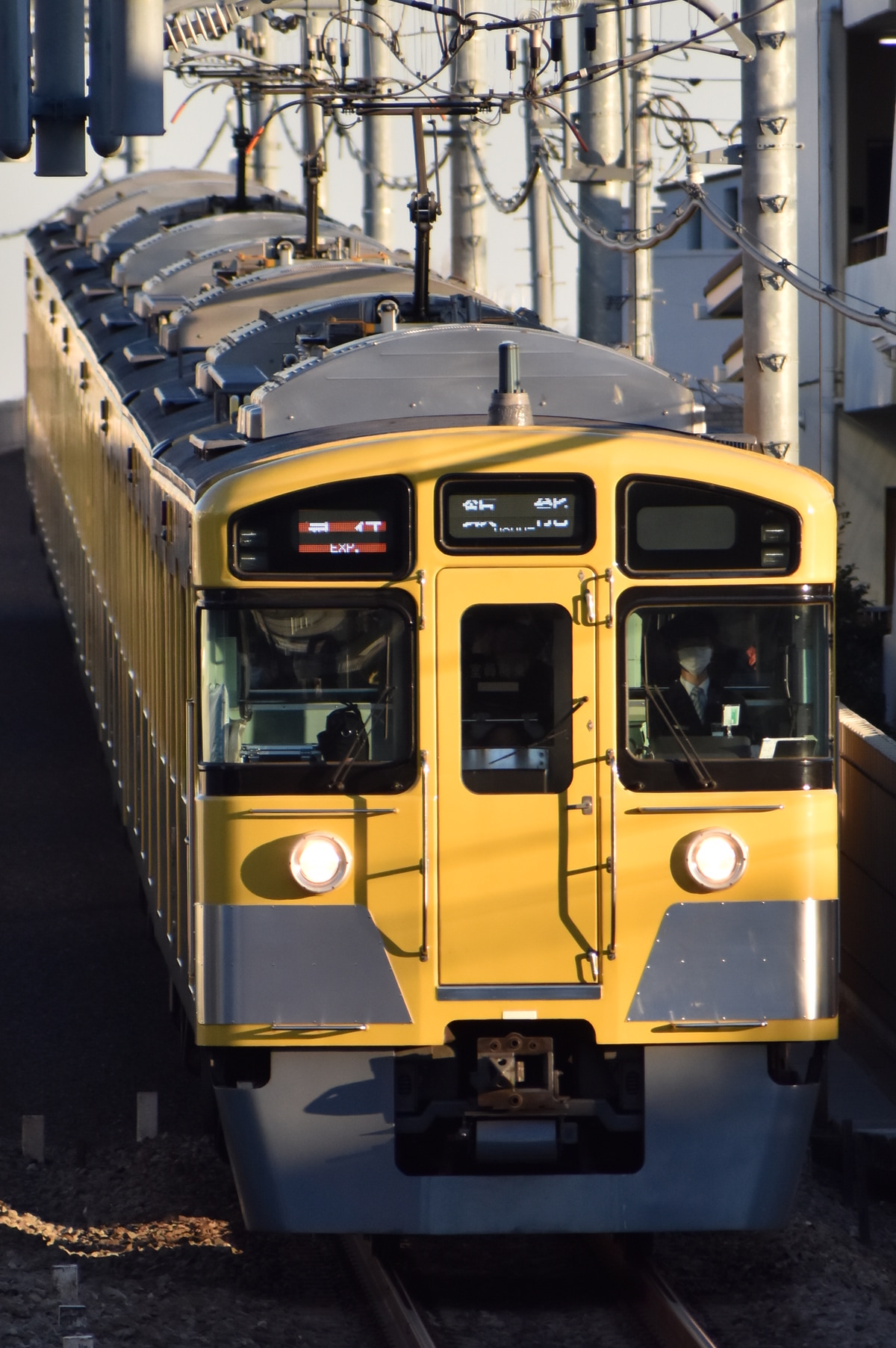 西武鉄道 南入曽車両基地 2000系 2073F