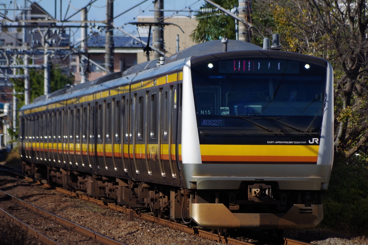 JR東日本 鎌倉車両センター中原支所 E233系 ナハN15編成