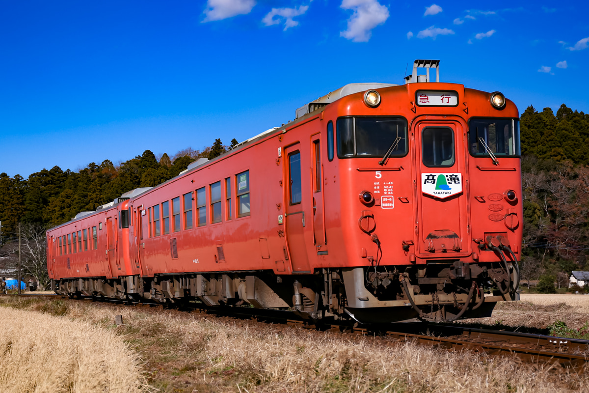 小湊鐵道 五井機関区 キハ40 5