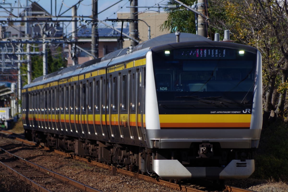 JR東日本 鎌倉車両センター中原支所 E233系 ナハN36編成