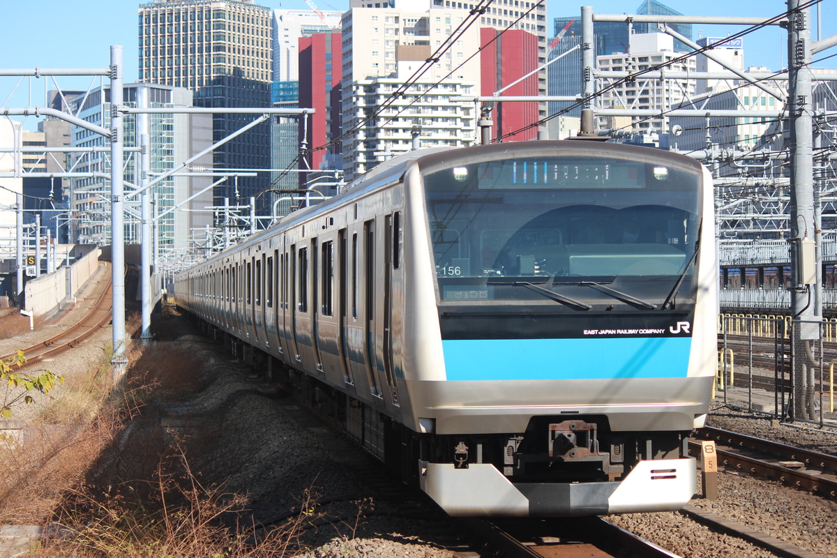 JR東日本 さいたま車両センター E233系 サイ156編成