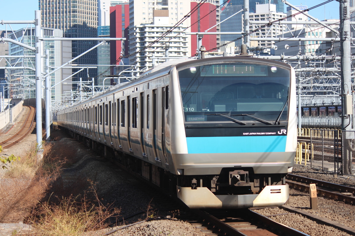 JR東日本 さいたま車両センター E233系 サイ110編成