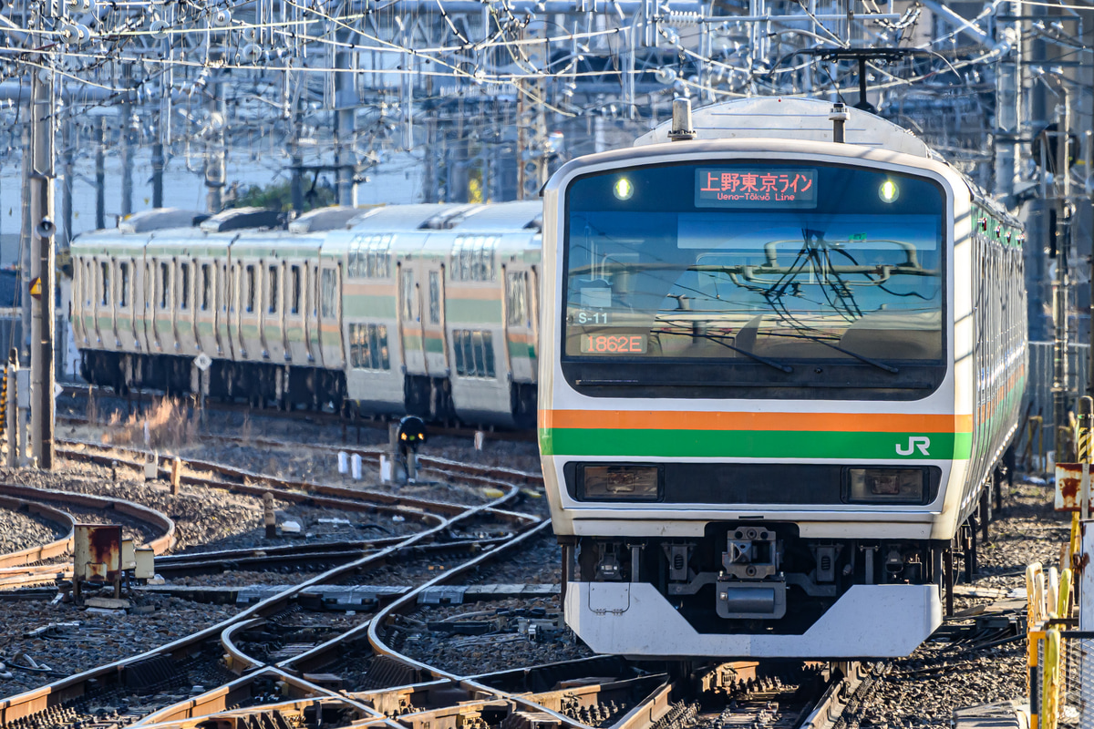 JR東日本 国府津車両センター E231系 コツS-11編成