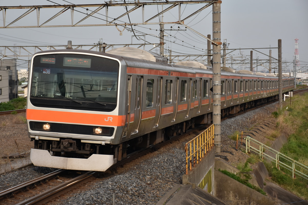 JR東日本 京葉車両センター E231系 ケヨMU36編成